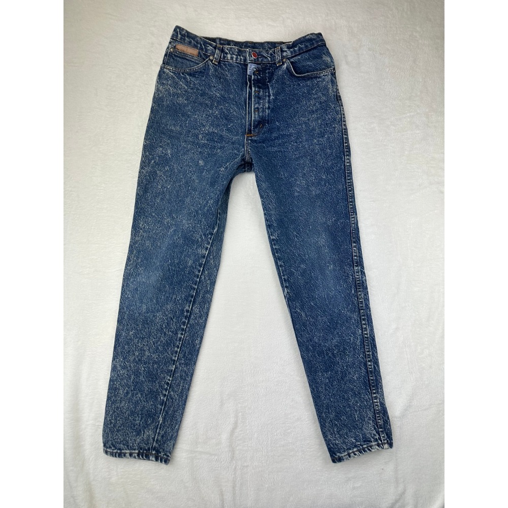 Bugle Boy Jeans Mens Tapered 32 Blue Acid Wash VTG‎ High Rise Denim Cotton USA
